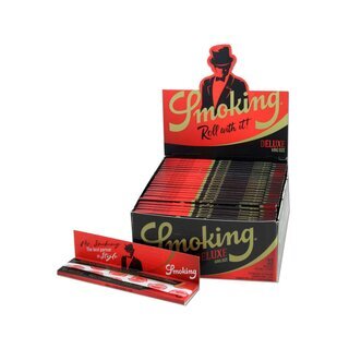 Smoking KingSize - De Luxe schwarz (50 x 33Stk)