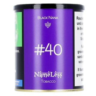 Nameless ShishaTabak - Black NaNa (1 x 1kg)