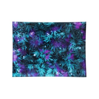 VSyndicate RollingTray Glass 16x12cm - Cosmic Chronic (1 Stk)
