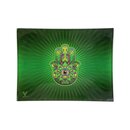 VSyndicate RollingTray Glass 16x12cm - Hamsa Green (1 Stk)