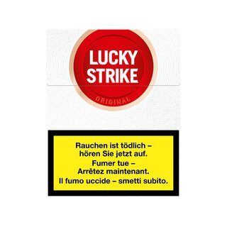 LuckyStrike Zigaretten Box Big - Original (8 x 25Stk)