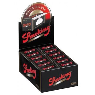 Smoking Rolls - De Luxe schwarz (24 x 4m)