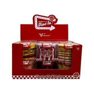 VSyndicate Grinder Alu 63mm - 4Parts Dine-In Fast Food (1 Stk)