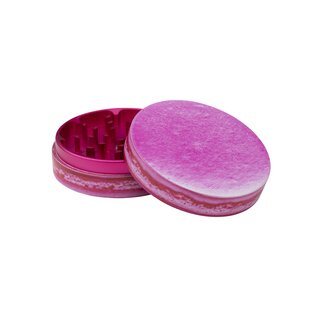 VSyndicate Grinder Alu 63mm - 2Parts Dine-In Sweets Macaroon Raspberry (1 Stk)