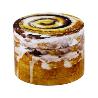 VSyndicate Grinder Alu 63mm - 4Parts Dine-In Fast Food Cinnamon Roll (1 Stk)