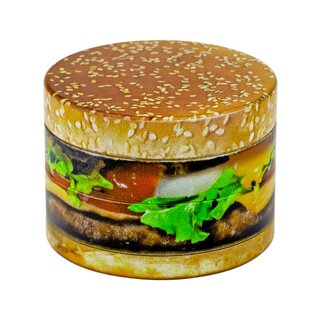 VSyndicate Grinder Alu 63mm - 4Parts Dine-In Fast Food Quarter Pounder (1 Stk)