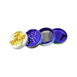 VSyndicate Grinder Alu 63mm - 4Parts Dine-In Fast Food Brain Freeze (1 Stk)