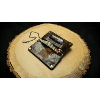 Kavatza - Tabakportmonnaie klein TWS22 Woven Havana