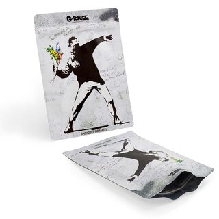 GRollz Bag Banksy 20x30cm - Flower Thrower (1 Stk)