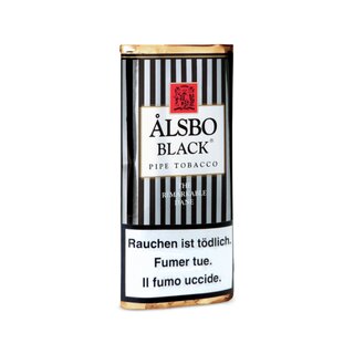 Alsbo PfeifenTabak Beutel - Black (5 x 50g)
