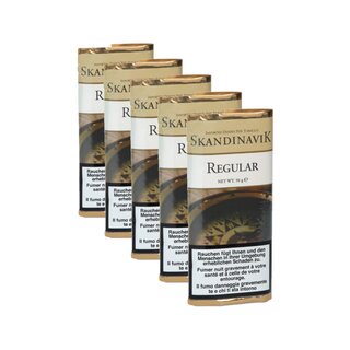 Skandinavik PfeifenTabak Beutel - Regular (5 x 50g)