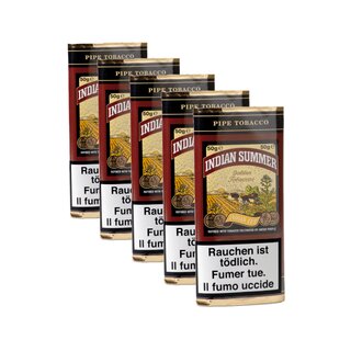 IndianSummer PfeifenTabak Beutel (5 x 50g)