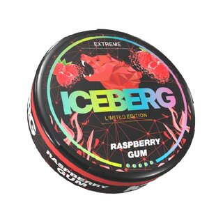 Iceberg Snus Ultra AllWhite - Raspberry Gum (1 x 16g)