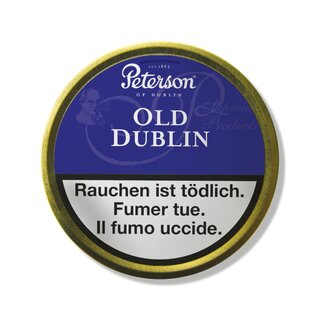 Peterson PfeifenTabak Dose - Old Dublin (1 x 50g)