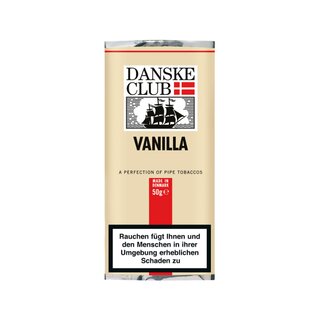 NP0409 DanskeClub PfeifenTabak Beutel - Vanilla (5 x 50g)