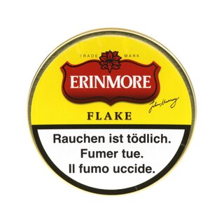 Erinmore PfeifenTabak Dose - Flake (1 x 50g)