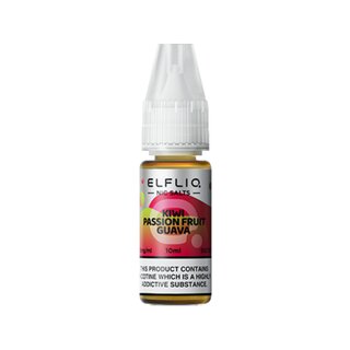 ElfBar Liquid 20mg - Elfliq Kiwi Passion Fruit Guava (1 x 10ml)