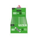 GIZEH KingSize Slim +ActiveFilter - Black (16 x 34Stk +16AF)