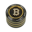 Grinder Bling Bling Bitcoin 4-teilig 50mm