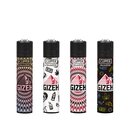 GIZEH Clipper Feuerzeug Softflame - Trippy & Comic (1 x...
