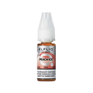 ElfBar Liquid 20mg - Elfliq Peach Ice (1 x 10ml)
