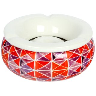 Windaschenbecher Keramik 15cm - Tiles (1 x 6Stk)