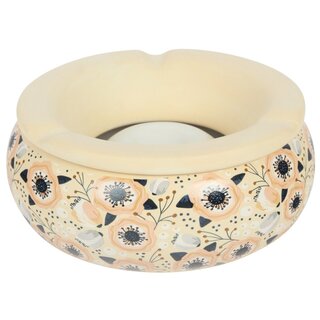 Windaschenbecher Keramik 15cm - Nude Elegance (1 x 6Stk)