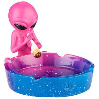 Aschenbecher 12.5cm - Alien Pink/Blau (1 Stk)