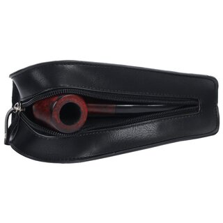 Pfeifentasche Leder Schwarz S (1 Stk)