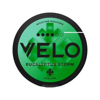 Velo Snus 4/6 - Eucalyptus Storm XStrong (1 x 16.8g)