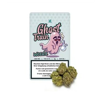 Weedx Indoor Bl�ten - Ghost Train (CHF20.00/3g)