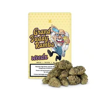 Weedx Indoor Bl�ten - Granddaddy Rambo (CHF50.00/8g)