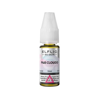 ElfBar Liquid 20mg - Elfliq P&B Cloudd (1 x 10ml)