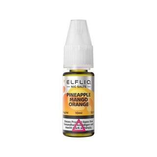 ElfBar Liquid 20mg - Elfliq Pineapple Mango Orange (1 x 10ml)