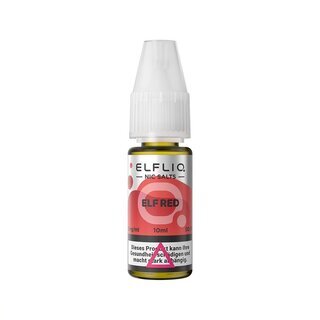ElfBar Liquid 10mg - Elfliq ELF Red (1 x 10ml)