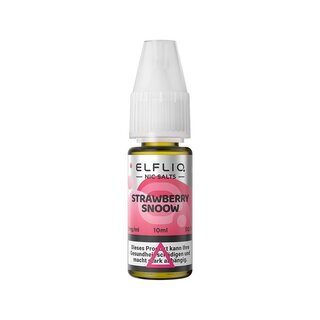 ElfBar Liquid 10mg - Elfliq Strawberry Snoow (1 x 10ml)