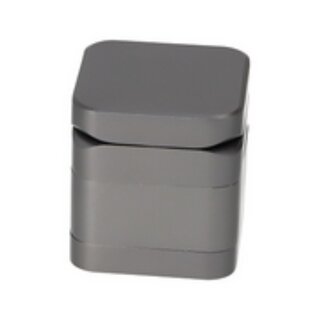 SuperHeroes Grinder Alu 55mm - 4Parts Cube Gray (1 Stk)