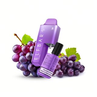 ElfBar VapePod 20mg - AF5000 Grape (1 Stk)