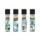 Clipper Feuerzeug Softflame - Green D (1 x 48Stk)
