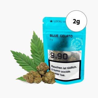 LocalWeed Indoor Bl�ten - Blue Gelato (CHF9.90/2g)