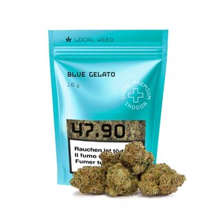 LocalWeed Indoor Bl�ten - Blue Gelato (CHF47.90/10g)