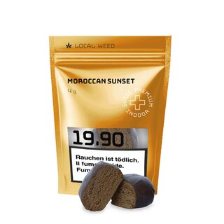 Local Weed - Moroccan Sunset Hash (CHF 19.90/4g)