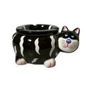 Windaschenbecher Keramik 15cm - Katze (1 Stk)