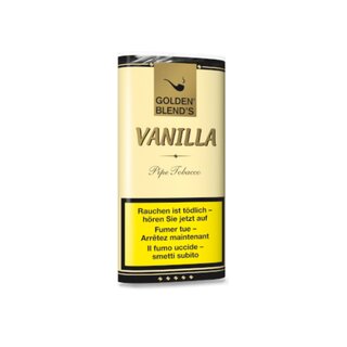 GoldenBlends PfeifenTabak Beutel - Vanilla Premium (5 x 50g)