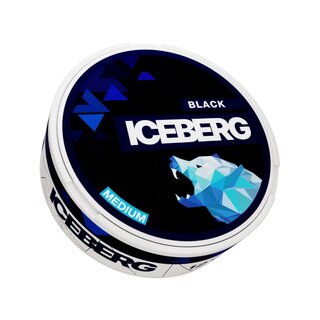 Iceberg Snus Medium AllWhite - Black (1 x 12g)