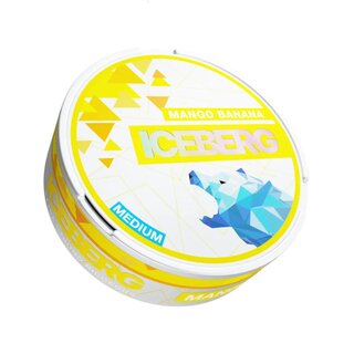 Iceberg Snus Medium AllWhite - Mango Banana (1 x 12g)