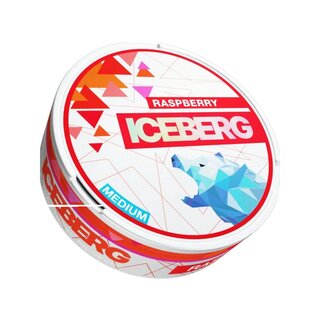Iceberg Snus Medium AllWhite - Raspberry (1 x 12g)