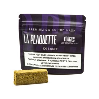 LaPlaquette Hash - Cookies (CHF30.00/10g)