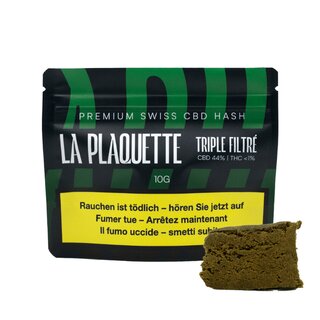 LaPlaquette Hash - Triple Filtr� (CHF35.00/10g)
