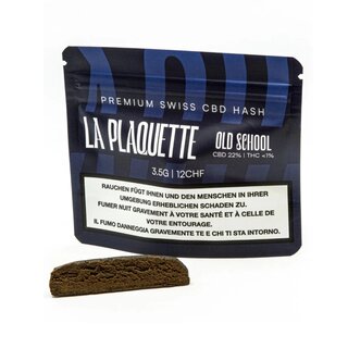 LaPlaquette Hash - Old School (CHF12.00/3.5g)